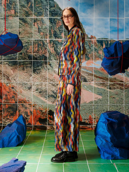 O Pants - Wavy Cubes