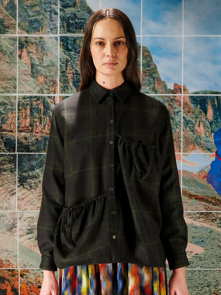 String Shirt - Dark Checks