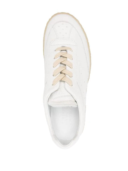 6 Court leather sneakers