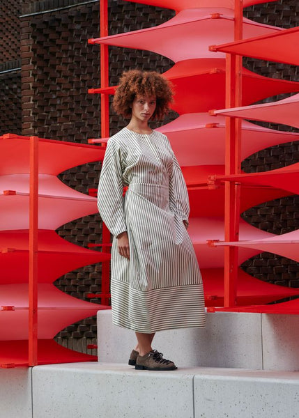 Dimness Dress - Software Stripes