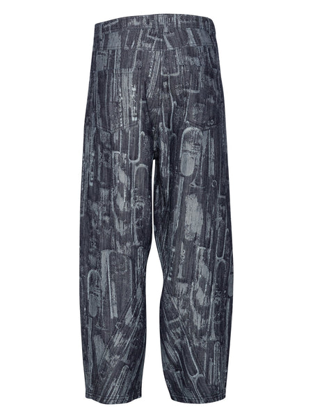 Curved Denim Pants - Instrumentcase Denim