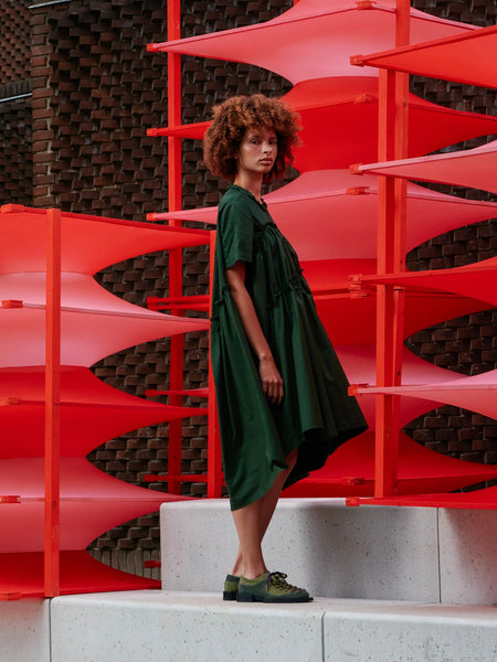 Bon Chalant Dress - Garden Green