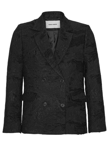 Motif Blazer - Fishes Black