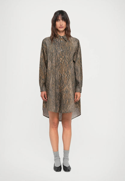 animal-print shirt/dress