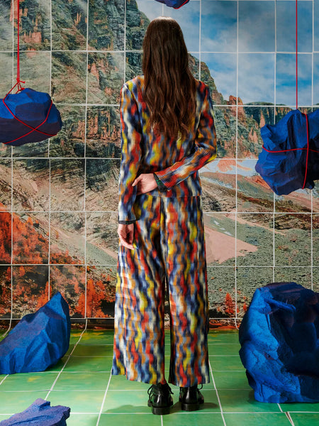 O Pants - Wavy Cubes