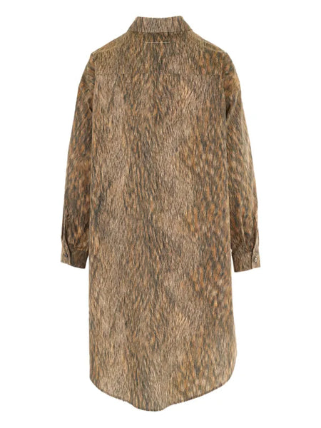 animal-print shirt/dress