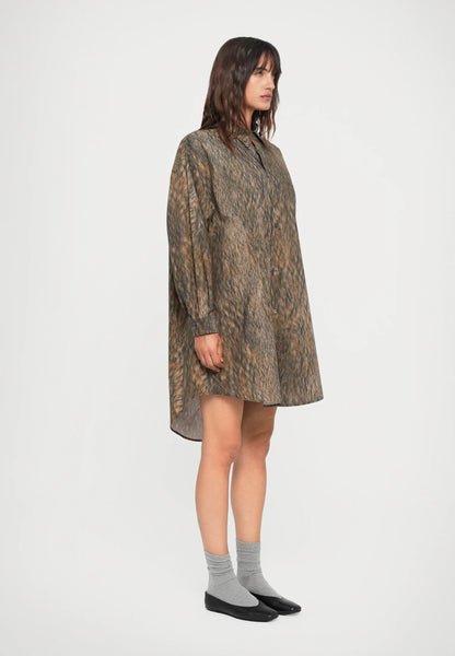 animal-print shirt/dress