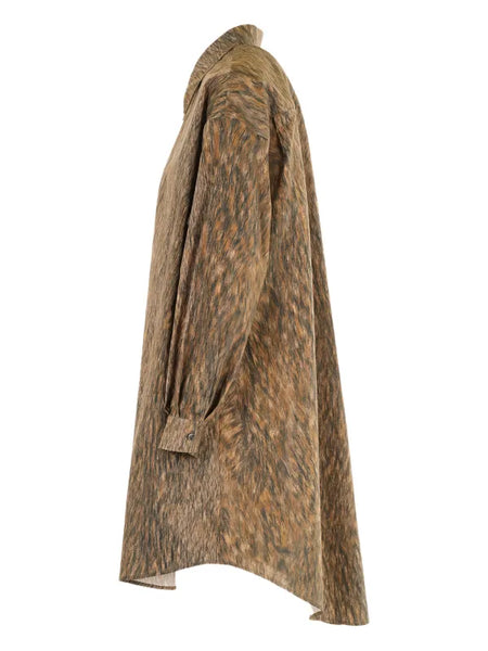 animal-print shirt/dress