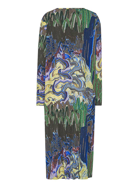 O Dress - Graphic Slopes Dark