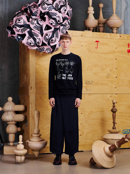 Jaw Nut Piece Tee - Black