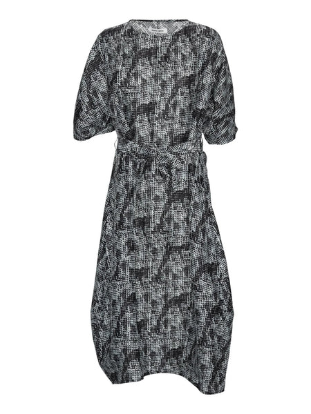 Frown Silk Dress - Jumping Gents