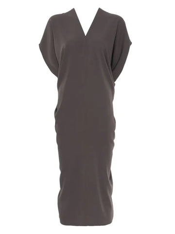 draped dress