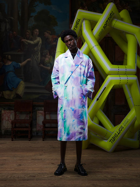 Dimout Long Coat - Bubble Wrap