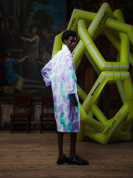 Dimout Long Coat - Bubble Wrap