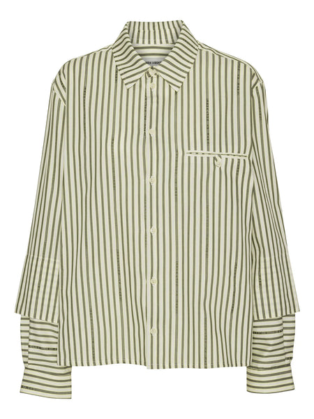 Blousse Shirt- Software Stripes
