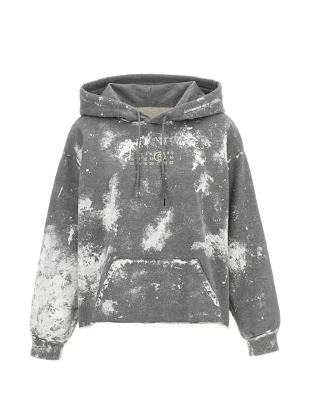 paint-splatter hoodie