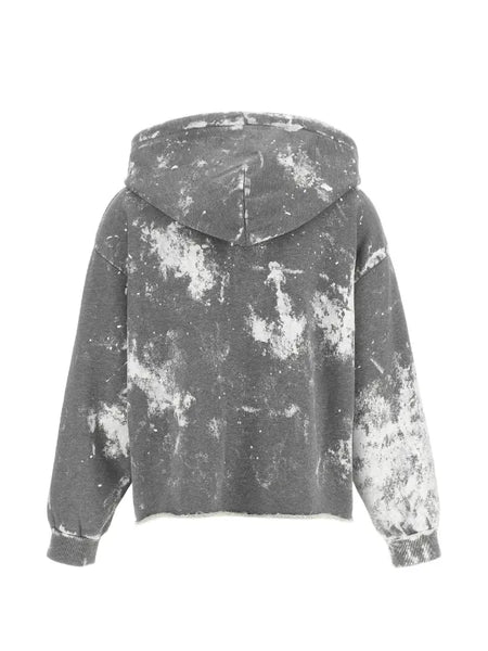 paint-splatter hoodie