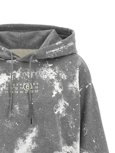 paint-splatter hoodie
