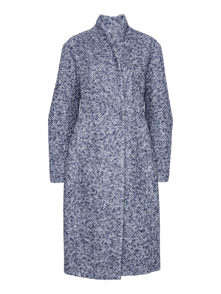 Shell Coat - Blue Pebbles