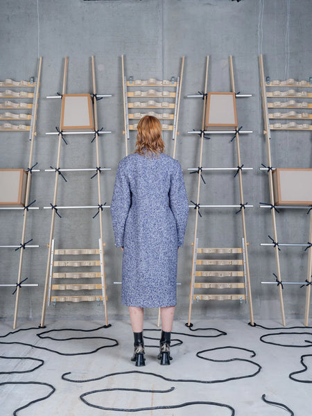 Shell Coat - Blue Pebbles