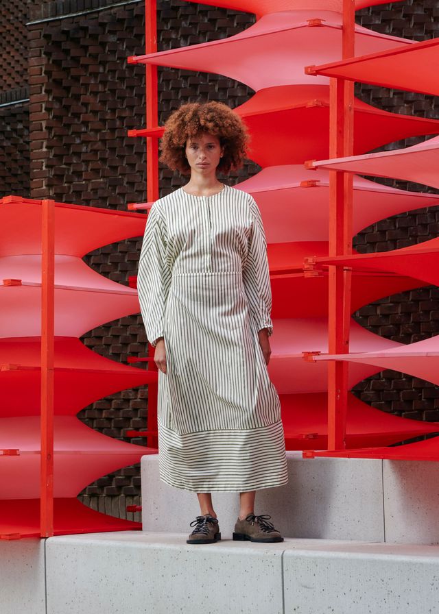 Dimness Looks Dimness Dress - Software Stripes – STEFÁNSBÚÐ