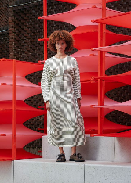 Dimness Dress - Software Stripes
