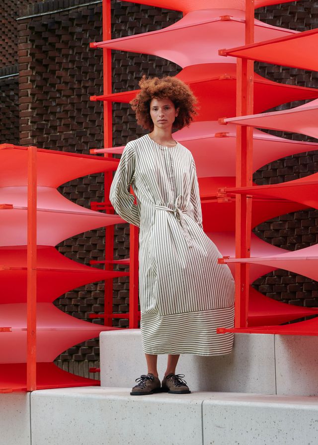 Dimness Looks Dimness Dress - Software Stripes – STEFÁNSBÚÐ