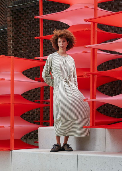 Dimness Dress - Software Stripes