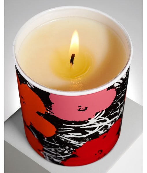 Andy WARHOL ”Flowers - Red/Pink” candle